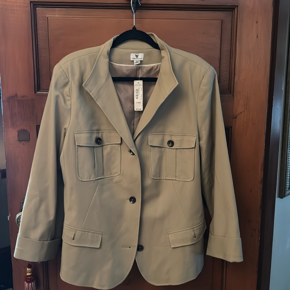 Safari style blazer